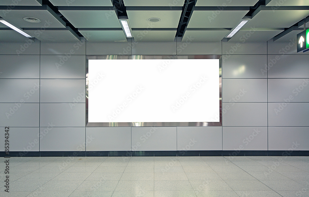 advertisement blank in a modern building advertisement blank in a modern building