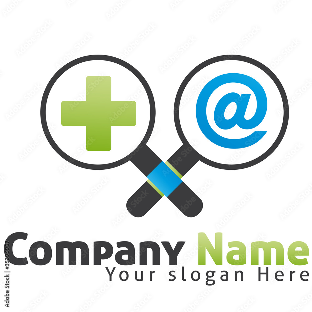 Fototapeta premium logo internet