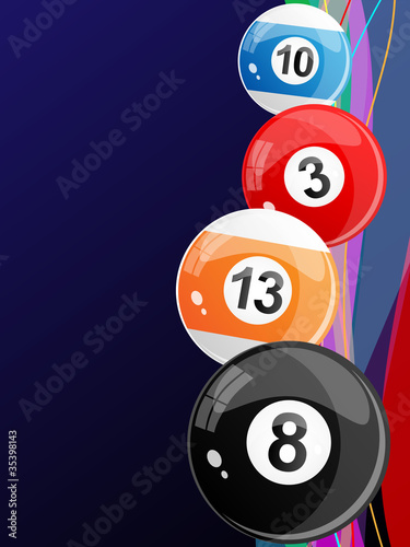 Billiard balls