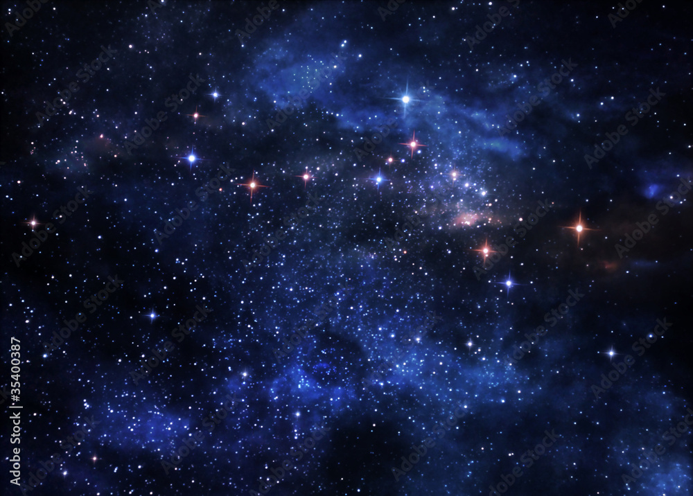 Obraz premium Mgławice kosmiczne