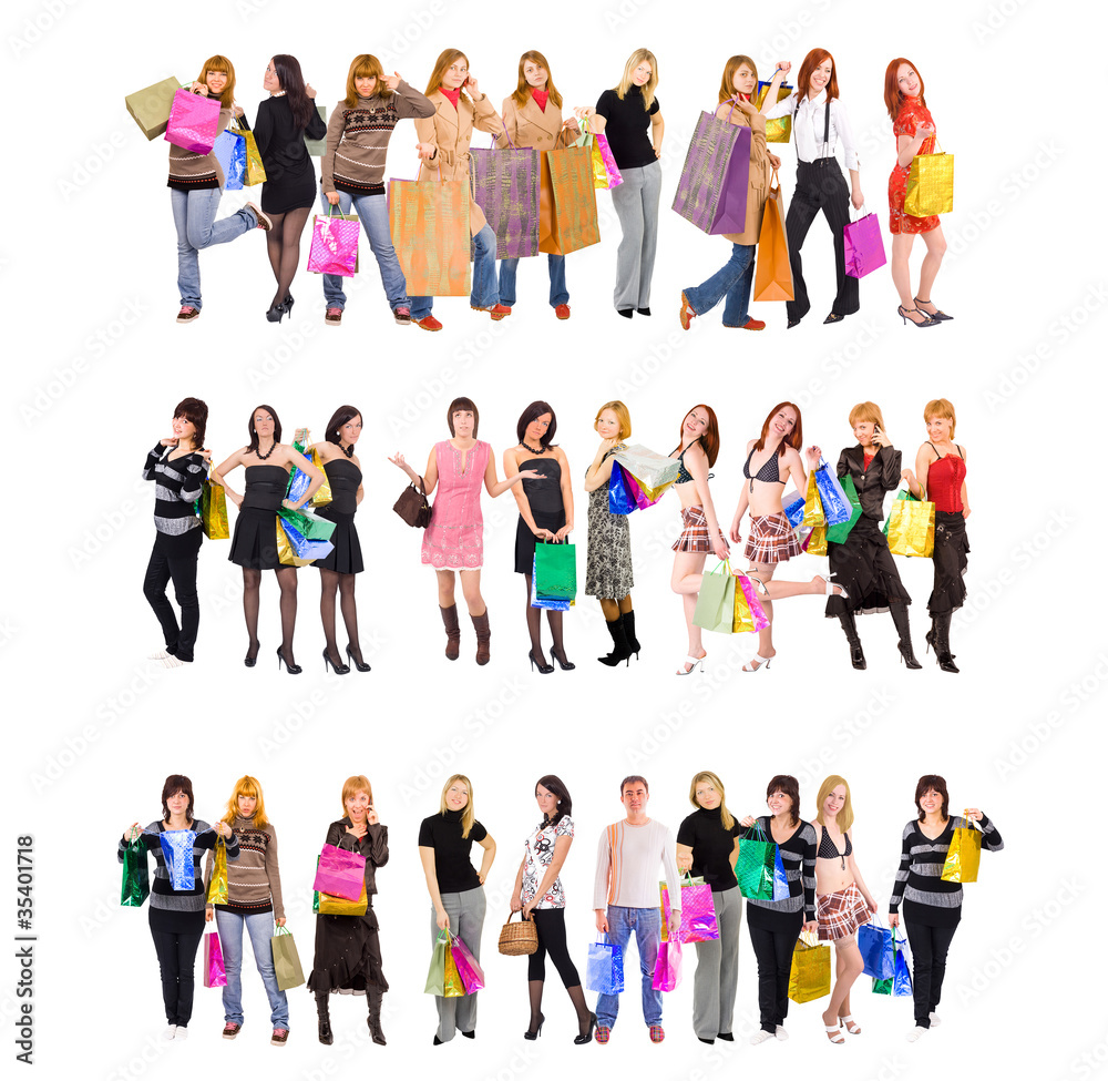 Fototapeta premium Concept Buying Diversity