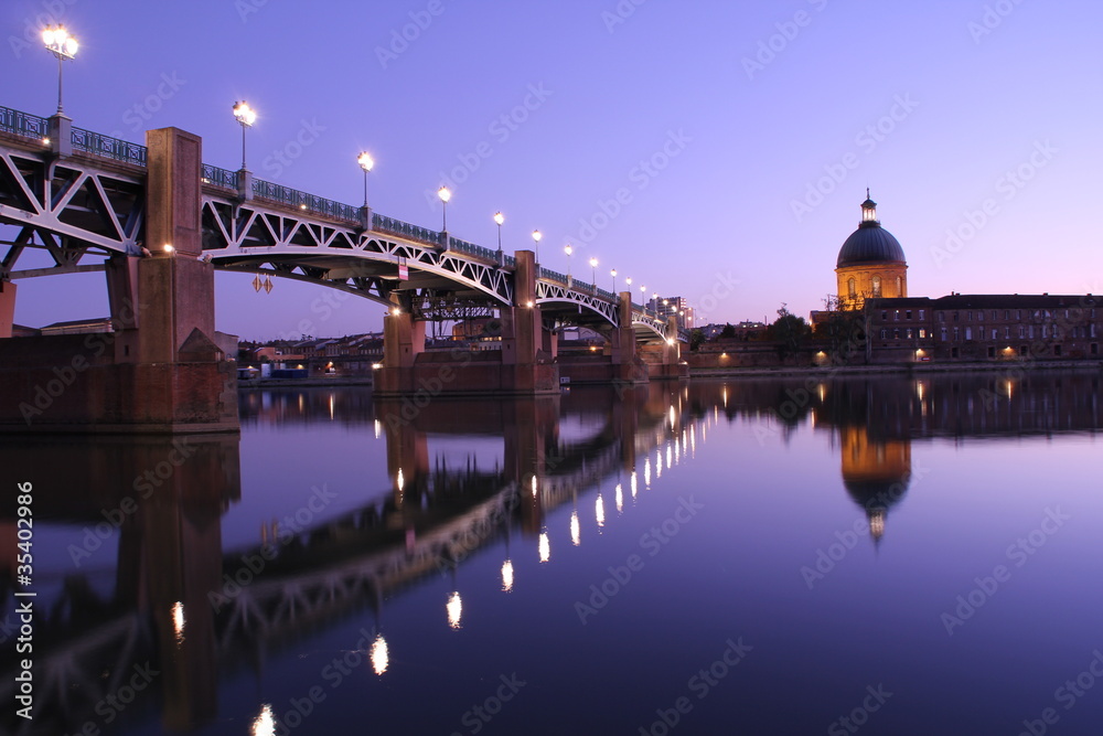 La Grave et pont Saint Pierre, Toulouse