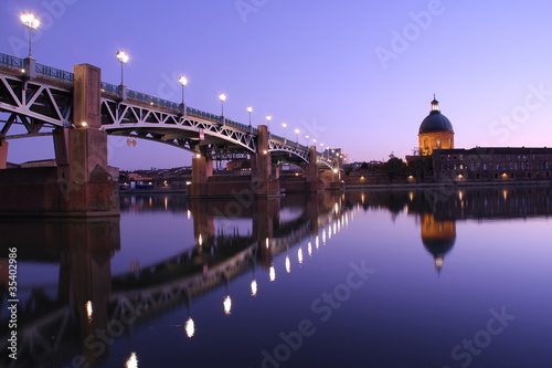 La Grave et pont Saint Pierre, Toulouse