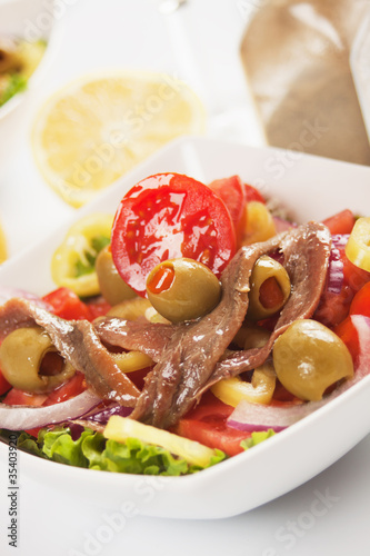 Anchovy salad