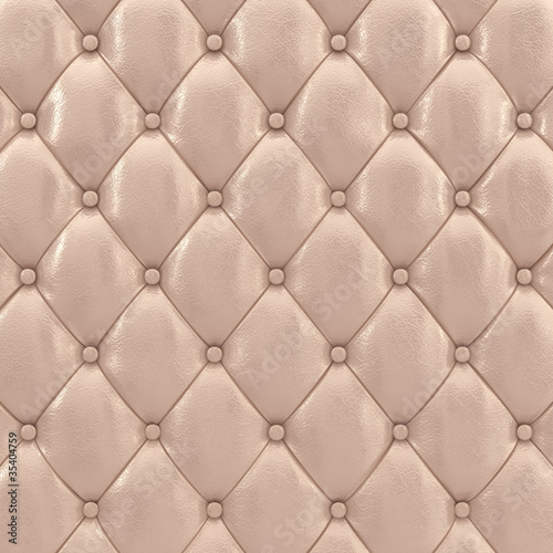 Beige leather upholstery pattern   3d illustration
