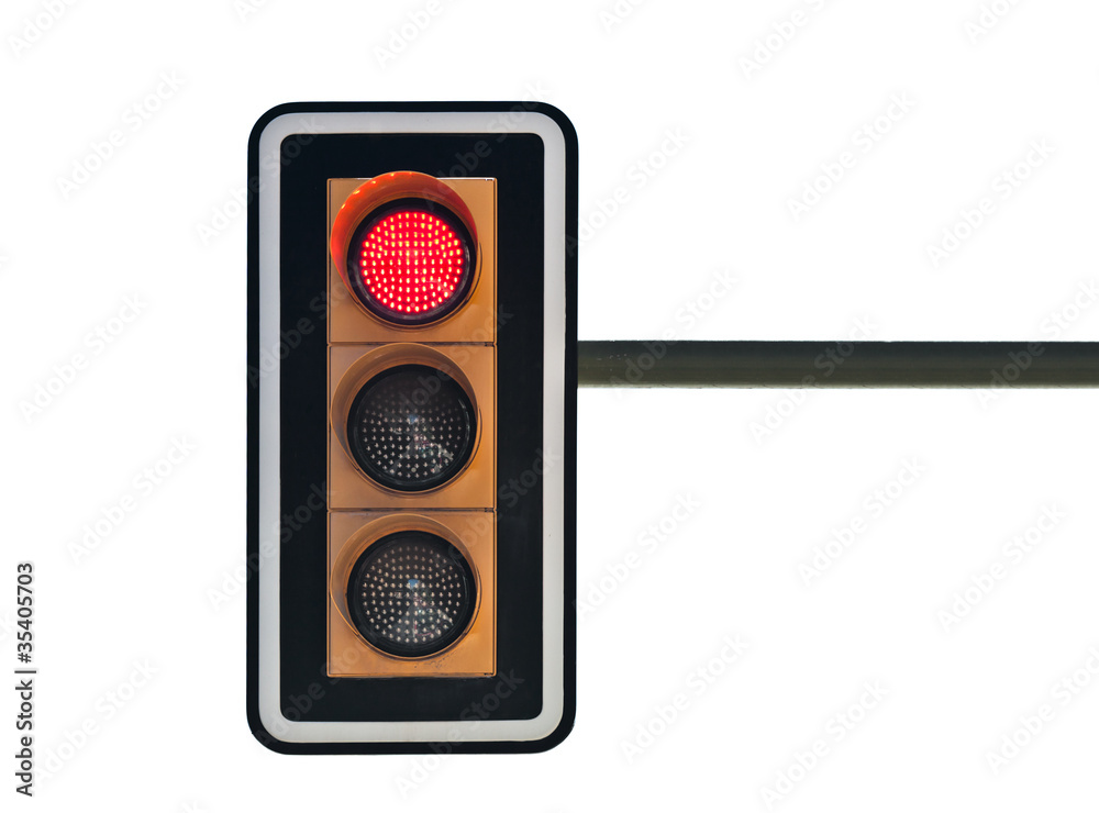 Semaforo rosso Stock Photo Adobe Stock