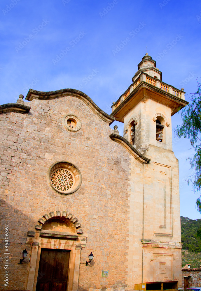 Church of Sant Bartolome in Valldemossa Majorca