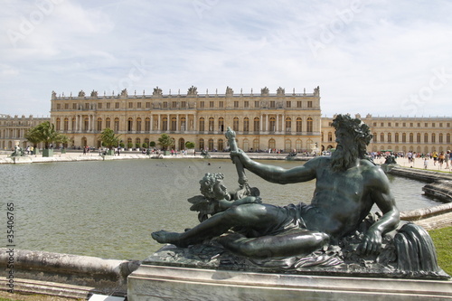 Statue de Neptune, bassin du Château de Versailles 