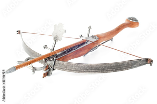 Canvas-taulu retro stylized crossbow