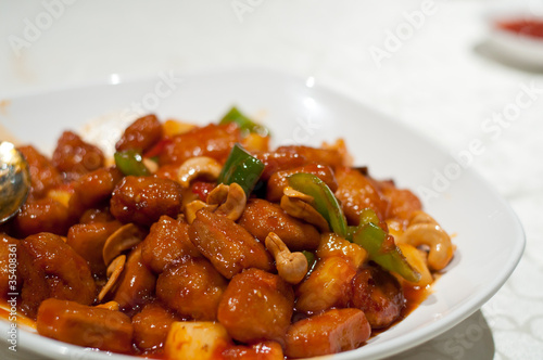Delicious sweet and sour meat