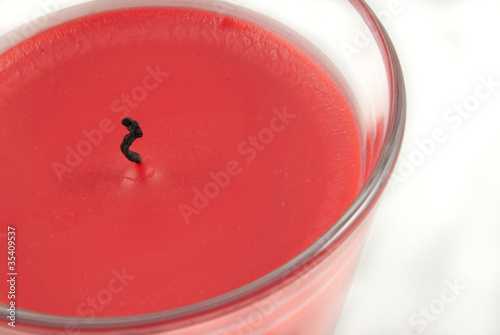 red candle photo