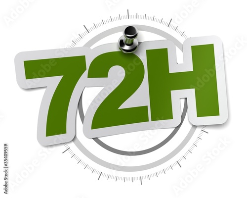 Obraz na plátně livraison 24 heures - fast shipping