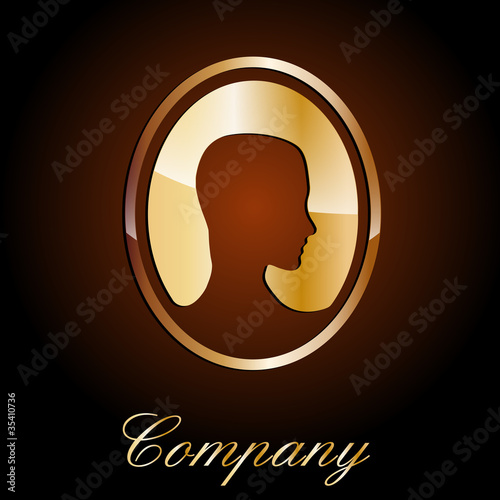 Logo hairdresser, hair, beauty # Vector
