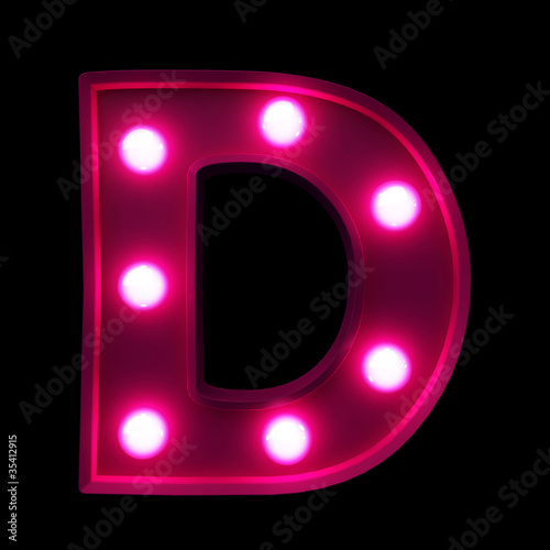 letter d