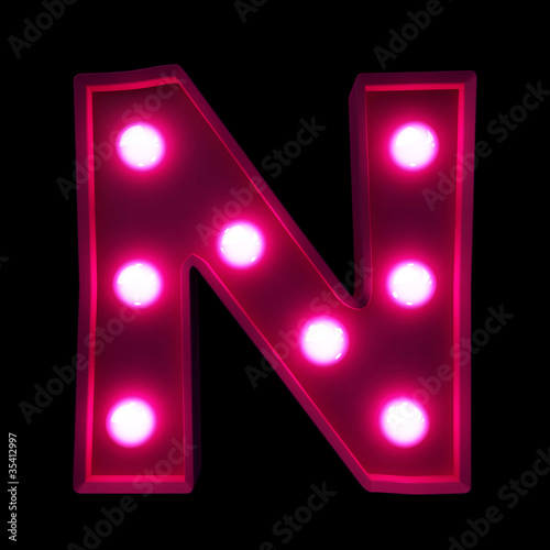 letter n