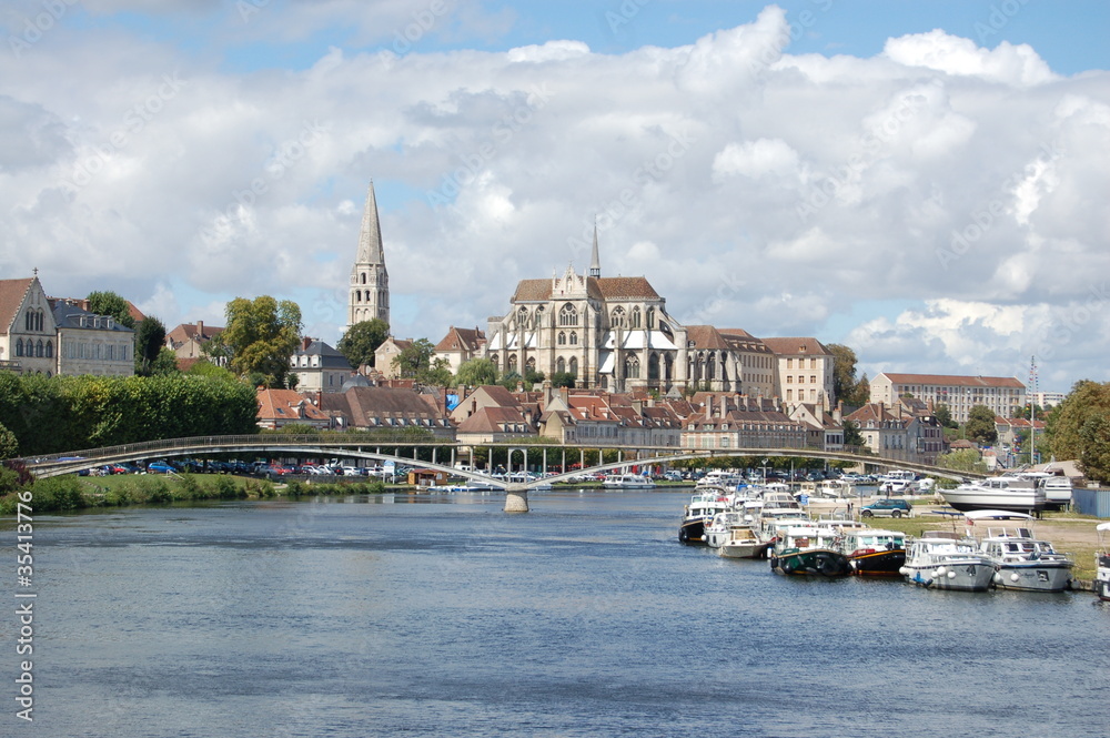 Obraz premium AUXERRE Abbaye St Germain