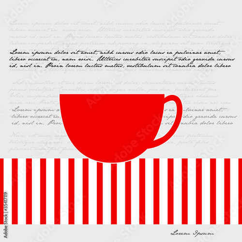 Cup of tea illustration