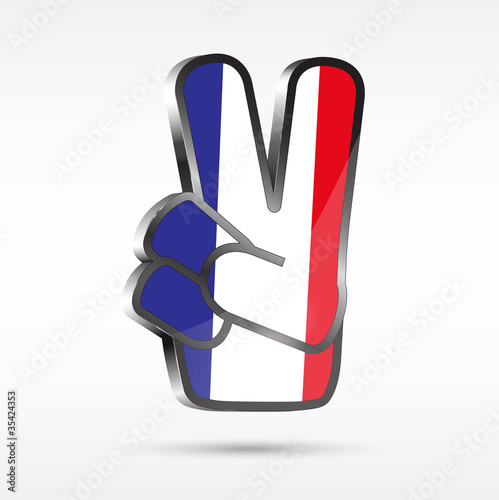 France Finger victory