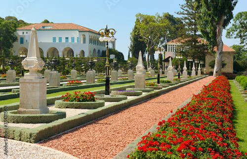 Quadro em tela Bahai Gardens near Acre