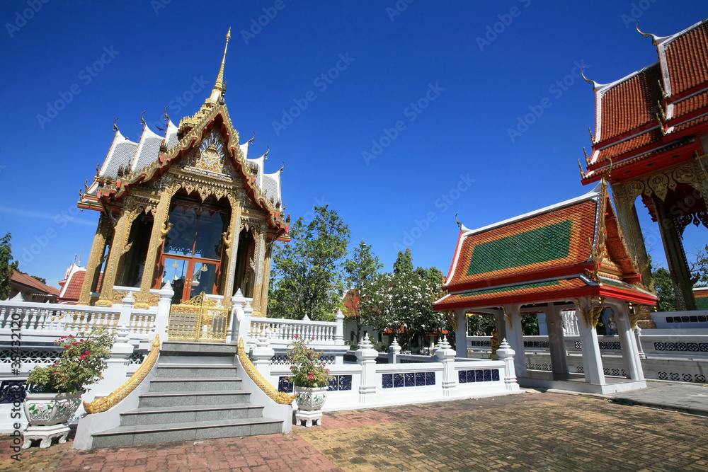 Beautiful architecture landscape of Thai temple