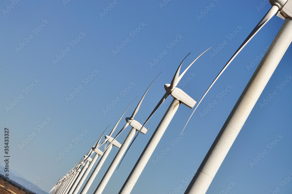 Fototapeta premium éoliennes