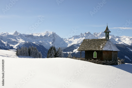 Berkapelle in den Alpen