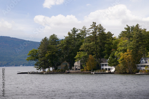 Lake Winnipesaukee in New Hampshire in the USA