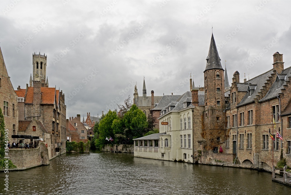 Water Canals in Brugge
