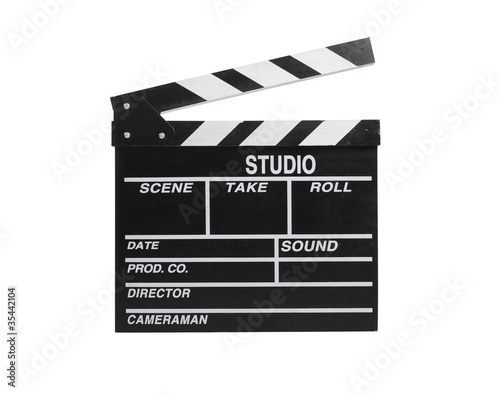 movie clapper board