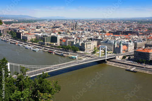 Elizabeth bridge  Budapest  Hungary