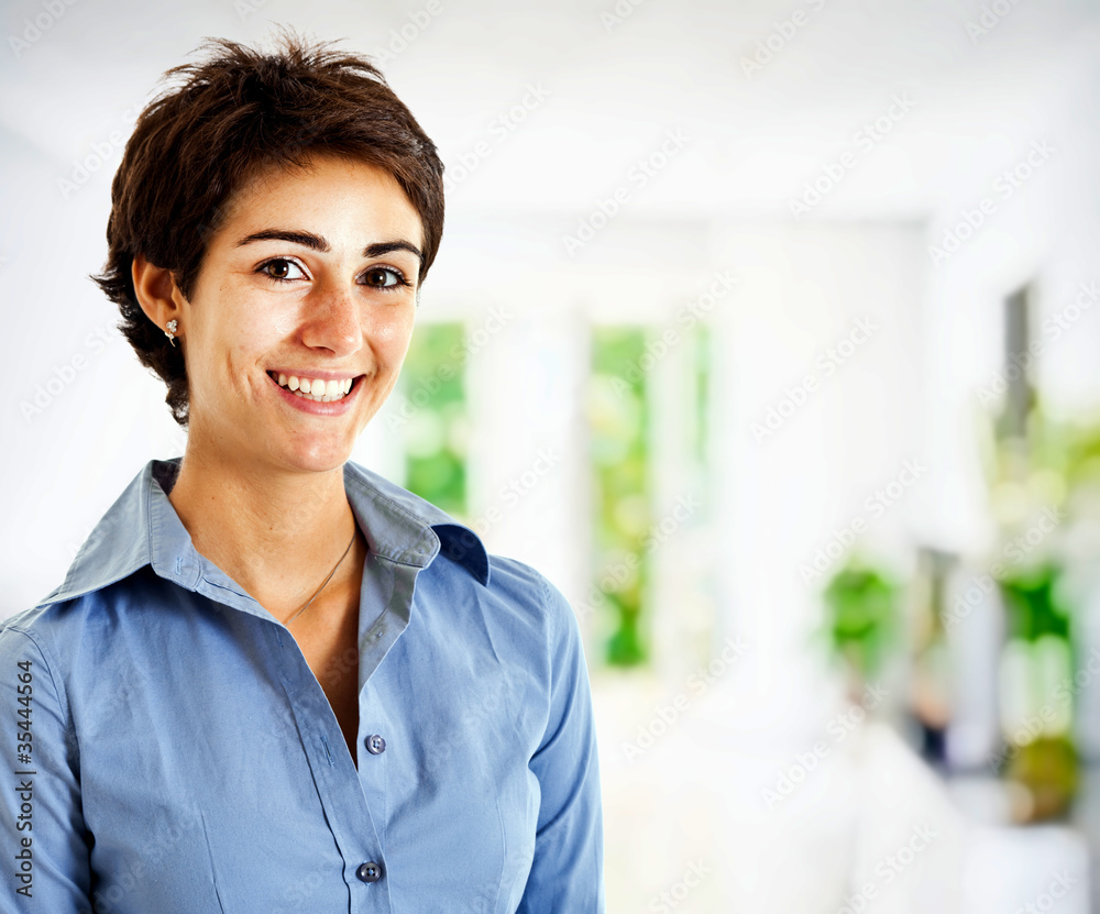 Smiling businesswoman Smiling businesswoman