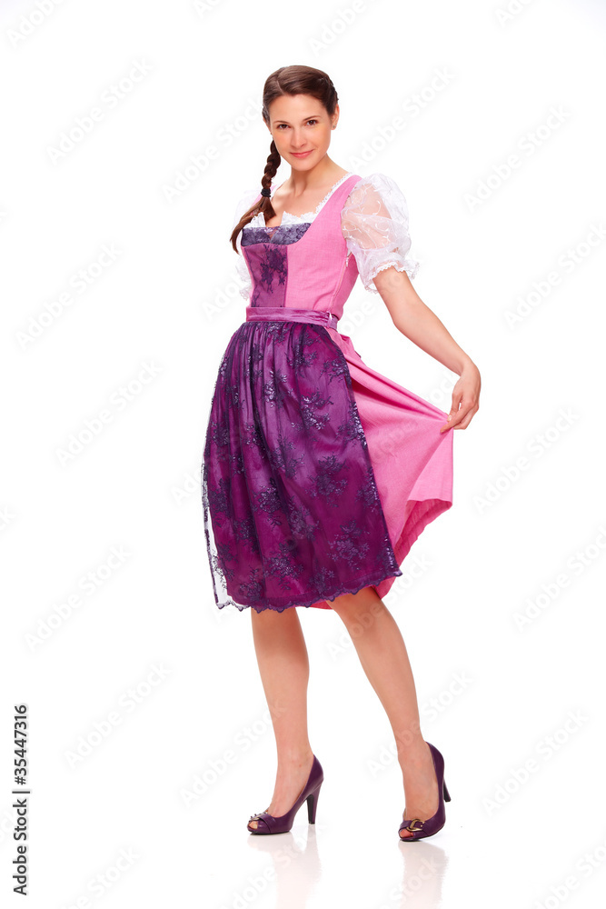 Young woman with dirndl dress 5 Young woman with dirndl dress 5