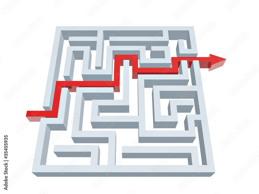 solution of maze solution of maze