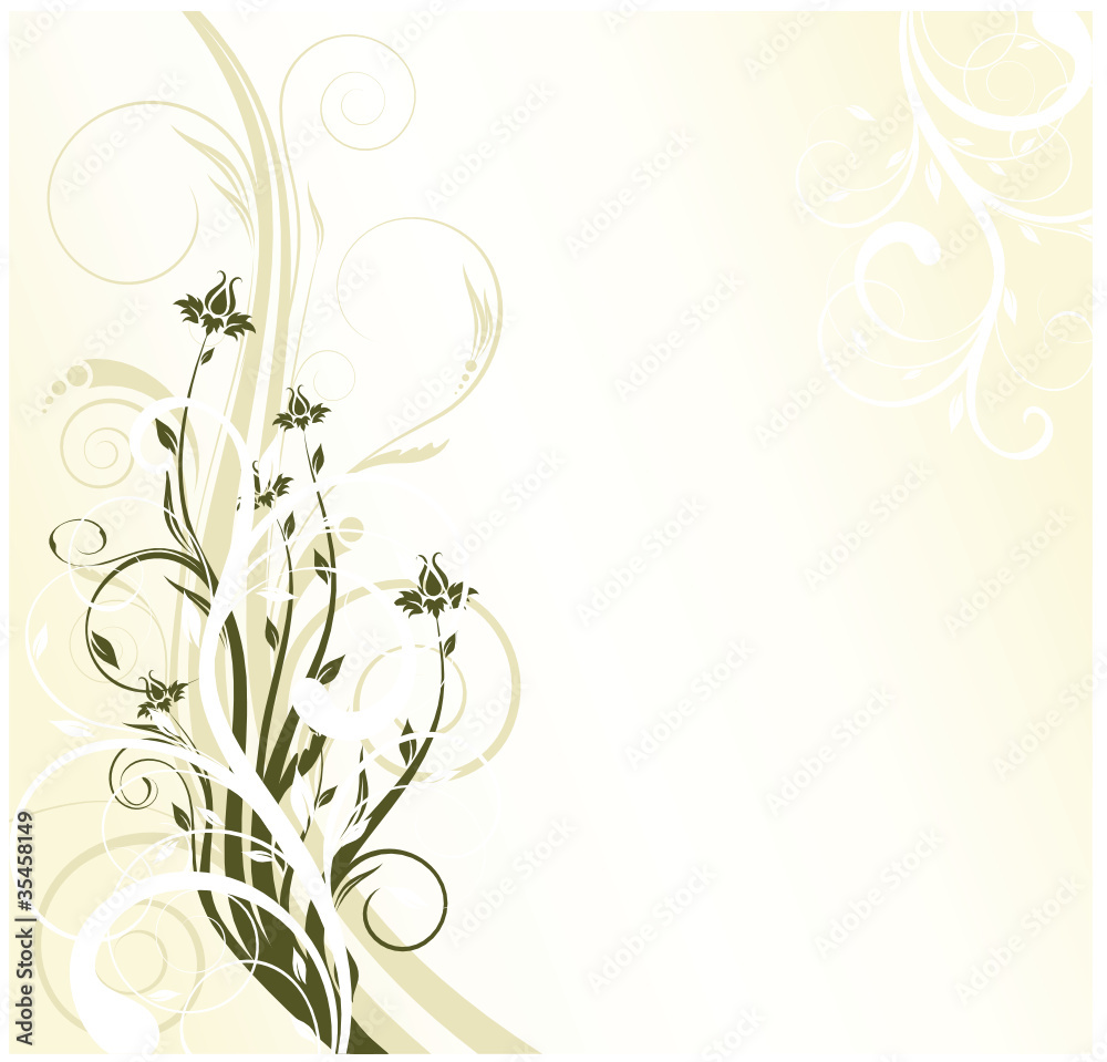 abstract floral background