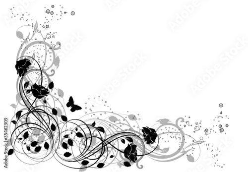 coin noir et blanc