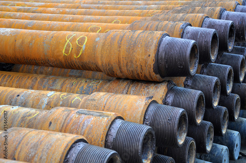 Numbered drilling pips