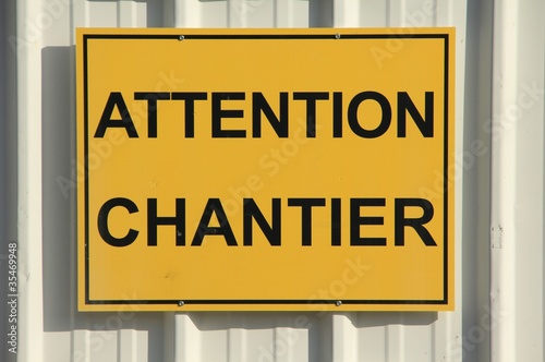 Attention chantier