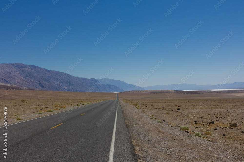 route de la Death Valley route de la Death Valley