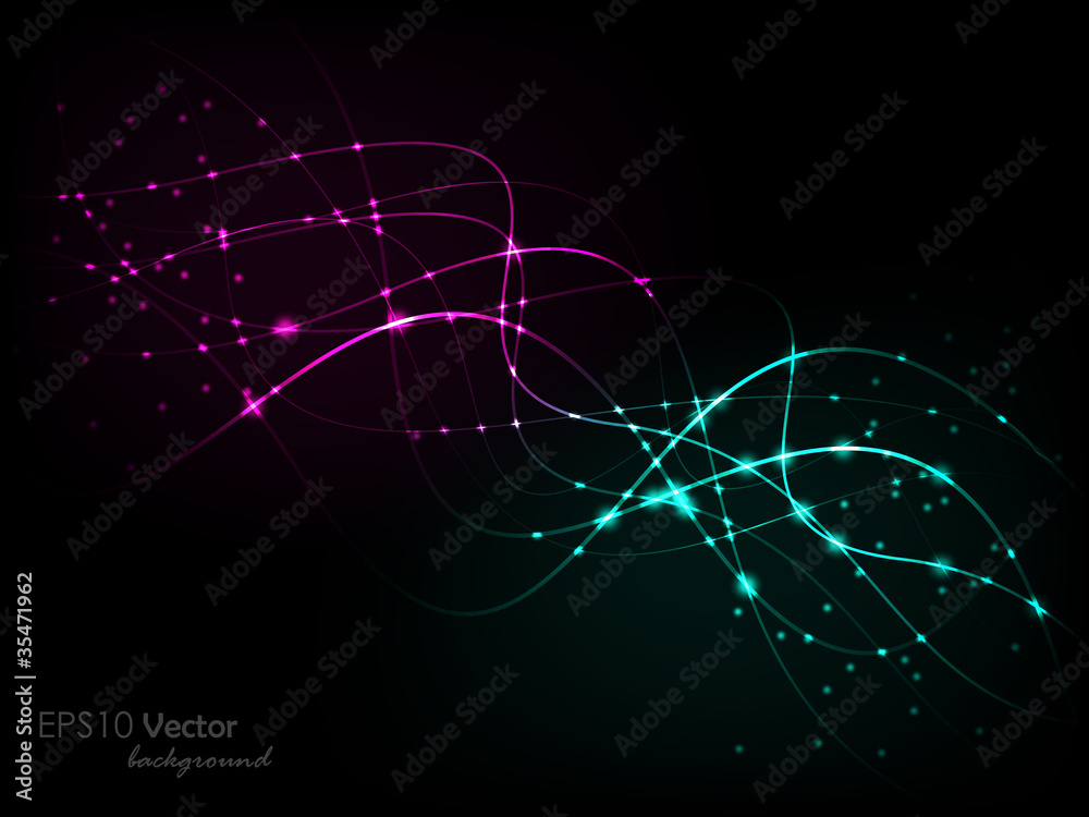 vector shiny background