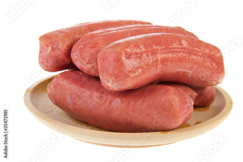 Raw sausages