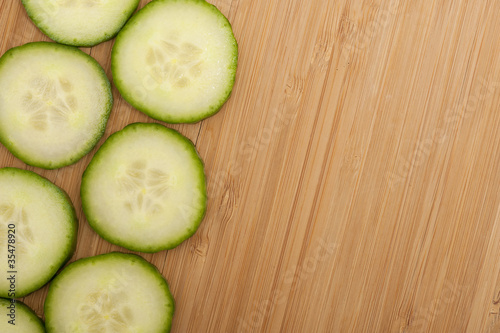 Green cucumber