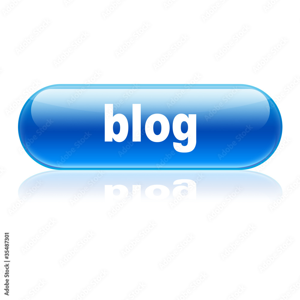 Boton alargado brillante texto blog Boton alargado brillante texto blog