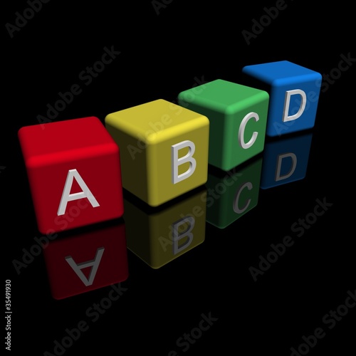 abcd alphabet