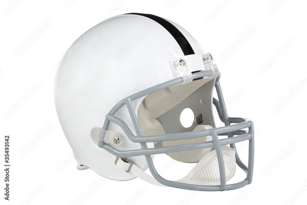 Naklejka premium Football Helmet Facing Right