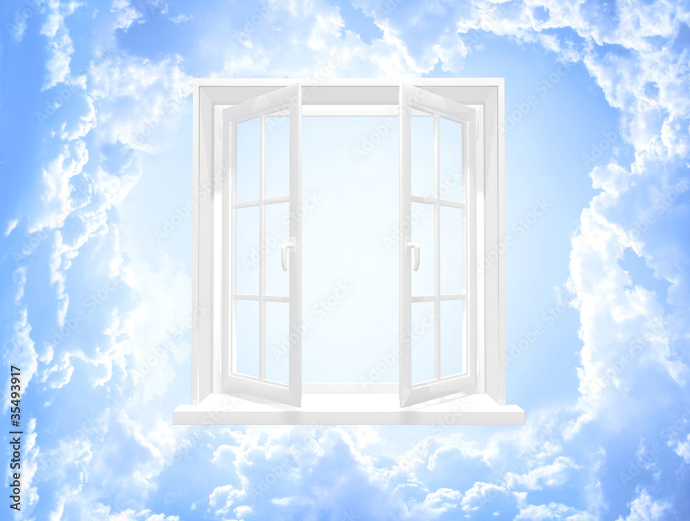 Obraz premium Open window