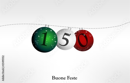 Merry Christmas Italy, 150 years