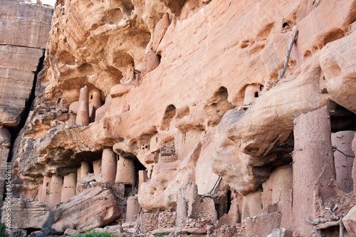 Ancient Dogon village, Mali (Africa).