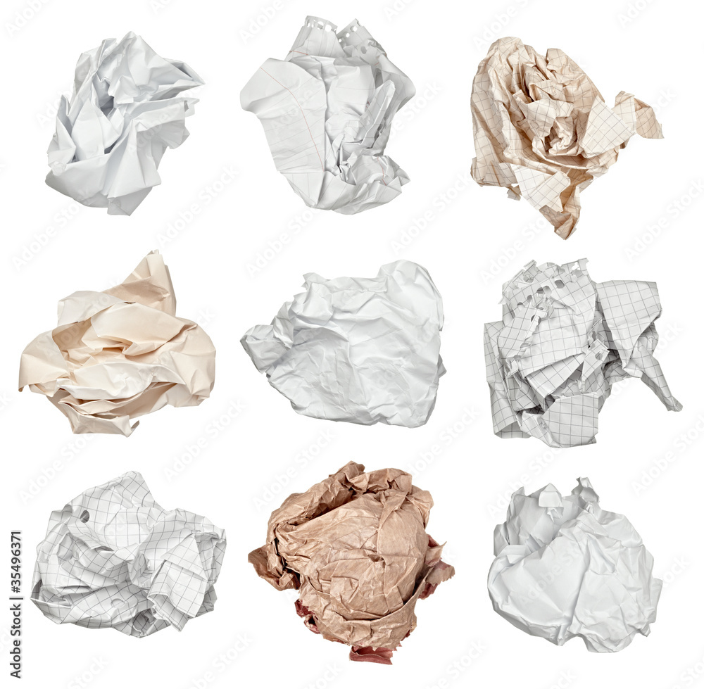 paper ball crumpled garbage frustration paper ball crumpled garbage frustration