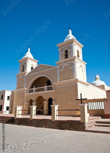 Beautiful colonial church in northern Argentina