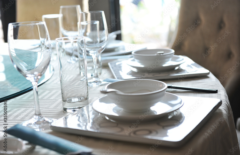 Fototapeta premium elegant dinner